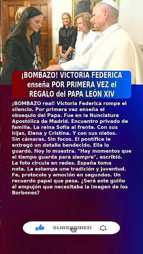 😱Victoria Federica (25) REVELA REGALO DEL PAPA (2026) #UltimaHora #España