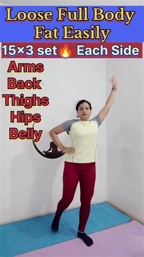 Daily Exercise at Home for Women 💪How to Fat Lose 🔥#weightloss #weightmanagement #homeworkout