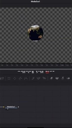How to make a 3d rotating EARTH in Davinci Resolve.🌎#shorts