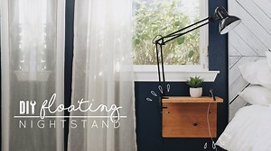 Create a stunning floating nightstand for $10!