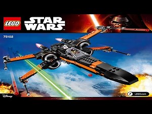 LEGO instructions - Star Wars - 75102 - Poe's X-Wing Fighter™