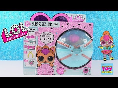 LOL Surprise Biggie Target Exclusive Neon Kitty Jumbo Pet Unboxing | PSToyReviews