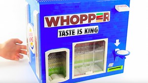 Lego Vending Machine Dispenses All Your Greasy Fast-Food Cravings