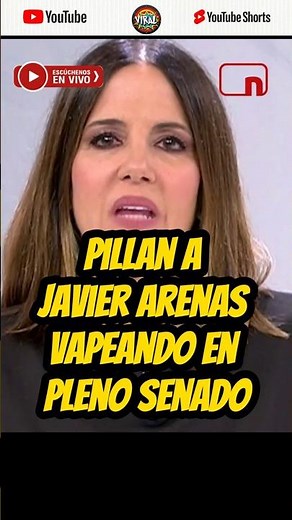 Javier Arenas has been caught vaping in the Senate