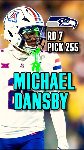 🚨🚨SEAHAWKS SELECT CB MICHAEL DANSBY RD7🚨🚨 #nfl #seahawks #nfldraft