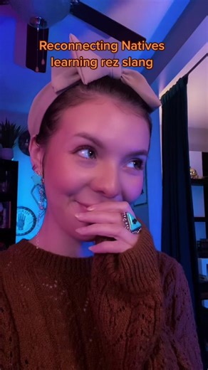 Exploring Rez Slang on Native TikTok