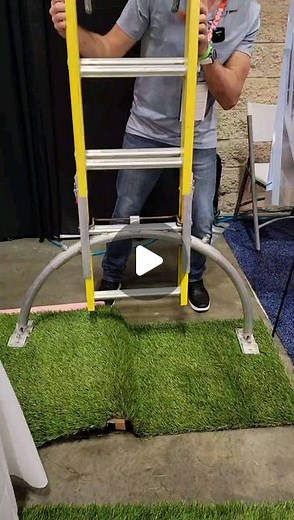 Travis Collins on Instagram: "27 inches of adjustment! Self leveling safety ladder system. So simple! What do you think? This is NEW and fully patented Company: Bigfoot Ladder System, LLC Website: www.ladder-systems.com Available soon"