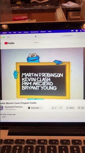 Sesame Street learning about letters