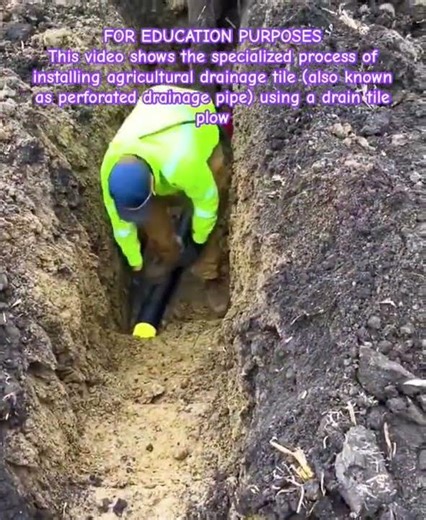 Modern Agricultural Engineering #Agriculture #FarmingTechnology #Drain #AgriculturalMachinery #Farm