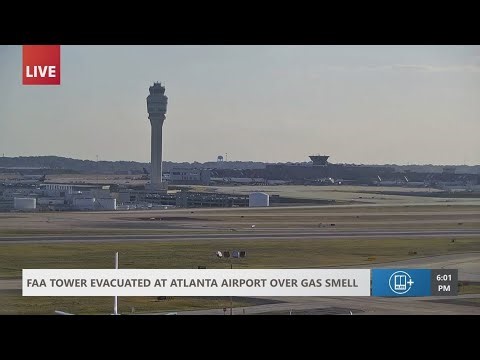 FAA tower at Hartsfield-Jackson evacuated over gas small