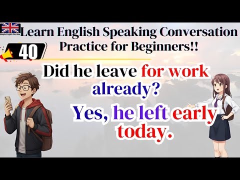 Learn English Speaking Conversation Practice for Beginners | Simple English for Adults