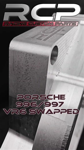 porsche 911 996/997 to R32 Adapter #Racingcustomparts #rcp #911 #996 #997 #r32 #vr6 #r36 #911vrt