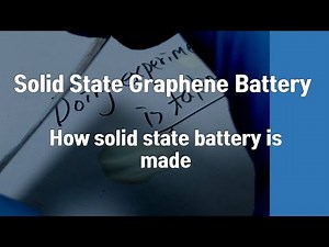 How solid state battery is made
