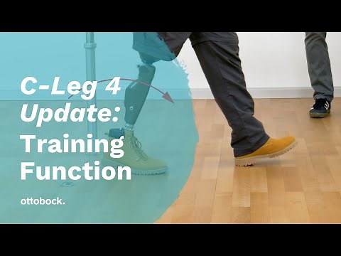 C-Leg 4 Update: Training Function | Ottobock