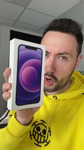 Découvrez le nouvel iPhone 12 mauve! Qu'en pensez-vous? 🔥