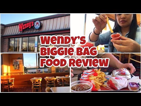 Wendy’s $5 Biggie Bag Review and Obsession - Our Favorite #wendys #fastfood #reviews
