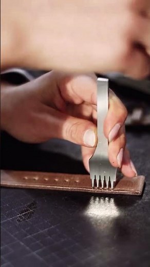 How a Handmade Leather Apple Watch Strap is Made | Behind the Craft