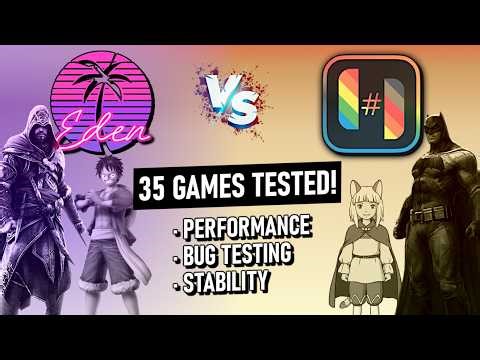 Eden vs Ryubing | Which emulator runs best? 35 games tested! 🤩