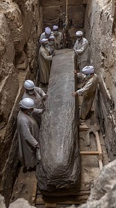Ancient Granite Sarcophagus Discovered Inside a Sealed Pyramid Shaft #ancient #granite #sarcophagus #discovery #ancienthistory #ancient #fblifestyle | Life's Biggest Questions