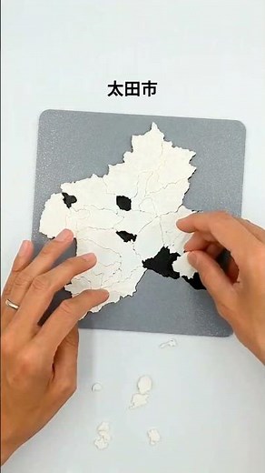 群馬県立体市町村パズルやってみた #地理