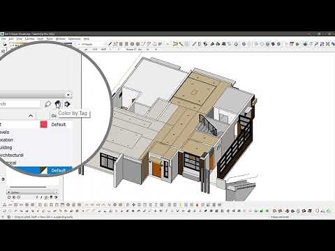 Sketchup BIM 7 - Reflected Ceiling Plan (RCP)