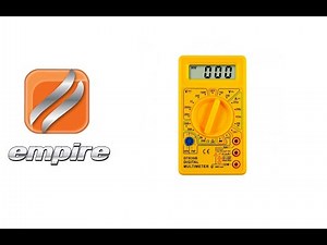 Multímetro Digital apresentação do modelo DT-830B