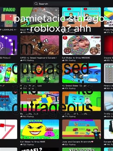 Pamiętacie starego Roblox'a? 😔 #nostalgia #roblox