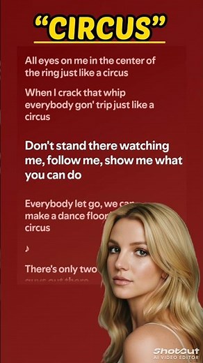 “CIRCUS”- Britney Spears (Lyrics) #lyrics