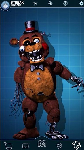 Withered Toy Freddy FNaF Workshop Animation