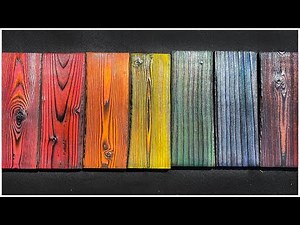 DIY Wood Burning Technique - Shou Sugi Ban and Unicorn Spit