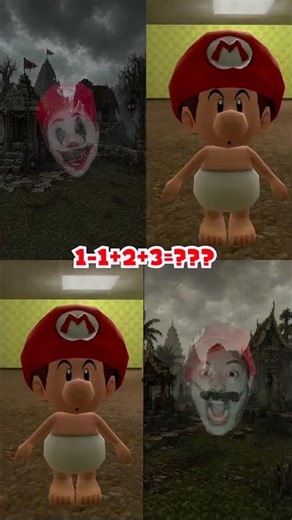Baby Mario Scared Than Gugugaga 😂 #supermariobros #memes #humor