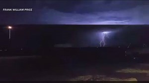 Whoa! Check out the lightning in Eagar, Arizona last night. | 12News
