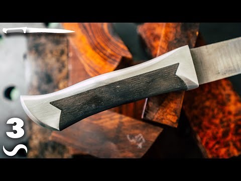 Making a Damascus CRYSKNIFE from DUNE! Part 3