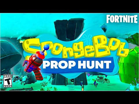 FORTNITE X SPONGEBOB PROP HUNT MAP CODE CREATIVE 2.0