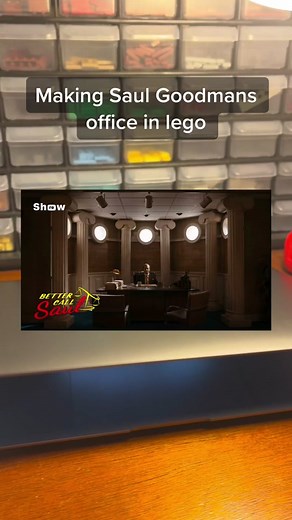 Building Saul Goodman's Lego Office