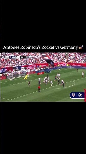 Antonee Robinson’s Stunning Goal vs Germany | USMNT 2026