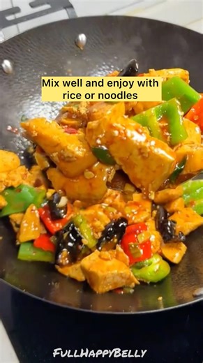 Tasty tofu recipe