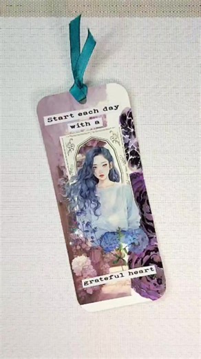 13K views · 89 reactions | 186 | Violet Bookmark Scrapbooking And Journaling Idea ❤️ #colours #paperart #papercrafts #design #journal #journaling #cute #asmrvideo #asmr #paper #papercraft #satisfyingasmr #creative #happiness #dowhatyoulove #hobby #Hobbycraft #Fun | Paper Pen and Scissor | Facebook