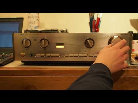 Luxman L410 integrated amplifier overview / soundtest