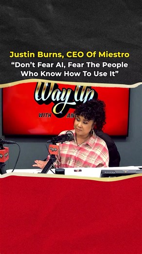 “Don’t fear AI… fear the people who know how to use it.” 🤖 Justin Burns, CEO of Miestro, says the real competitive edge isn’t the tech it’s the talent behind it. Are you learning or watching? Click the link in bio to catch the full interview on @WayUpWithYee on YouTube!