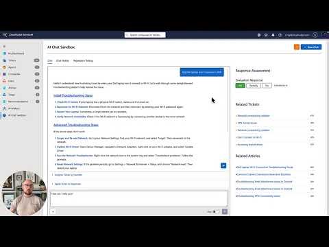 Testing Responses in the AI Chat Sandbox