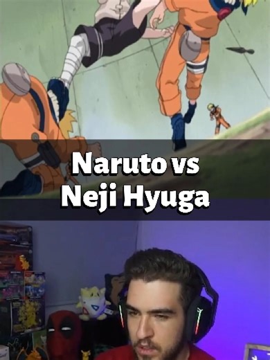 Naruto vs Neji Hyuga: Intense Battle Reaction