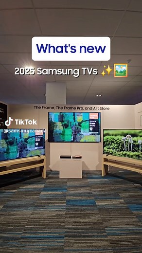 Samsung Canada (@samsungcanada) - If you've been wanting to see the 2025 #SamsungTV lineup, here it is! 🖼😇 The new #VisionAI features are our favourite ✨️ Tell us which Samsung TV you will be getting in 2025 👇💬 #LifestyleTV #TVShowcase #Samsung