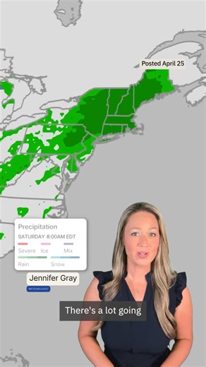 The Weather Channel on Instagram: "From soggy and snowy to record-breaking heat. Meteorologist Jennifer Gray has all the weather we are tracking this weekend including a new round of severe storms early next week."