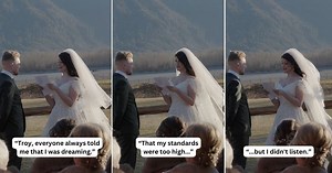 Autistic bride steals hearts with her 'honest' and 'heartfelt' wedding vows to husband