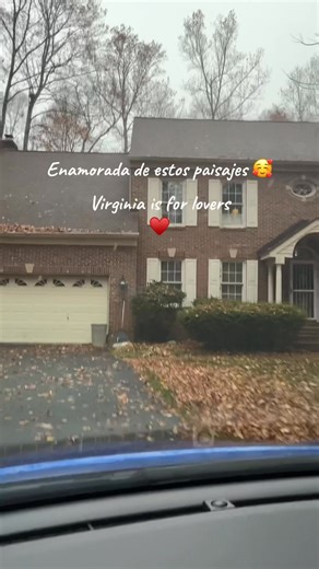 Estos paisajes que disfruto en las mañanas me enamoran 😍🇺🇸 Y escuchar el cantar de los pajaritos, wow 🤩 no tiene precio!!! Creación divina de Dios ✨🙌🏻 Hermoso!! Virginia is for lovers ♥️ | Dayesi Marrero Sanchez