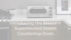Sharp Carousel SMC1843CM Microwave Oven Freestanding 1.8 cu. Ft, 1100 W - Black, Stainless Steel