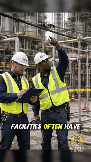 Refinery Scaffold Electrocution During Setup 2023 #safetyhistory #osha #industrialsafety