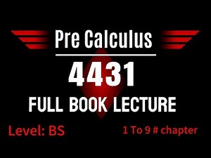 AIOU BS 4431,9467 | Pre Calculus| | Full Course| | Chapter #3 | | Part #2 | #Maths FUNCTION