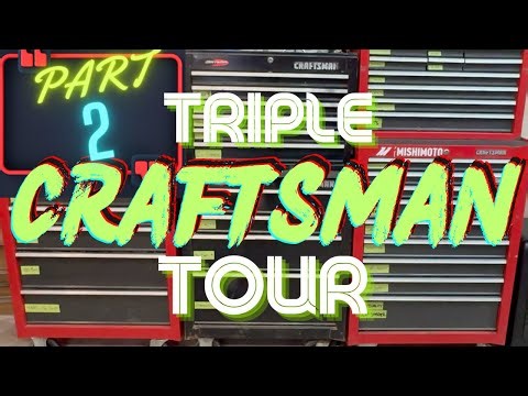 PART 2 | Craftsman Triple Toolbox Tour